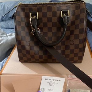 25 speedy LV Authentic
